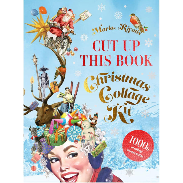 Cut Up This Book: Christmas Collage Kit - Maria Rivans | Scout & Co
