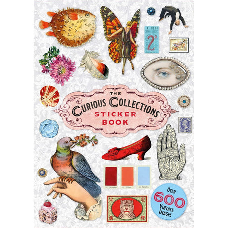 The Curious Collections sticker book - Grace Wilmshurst | Scout & Co