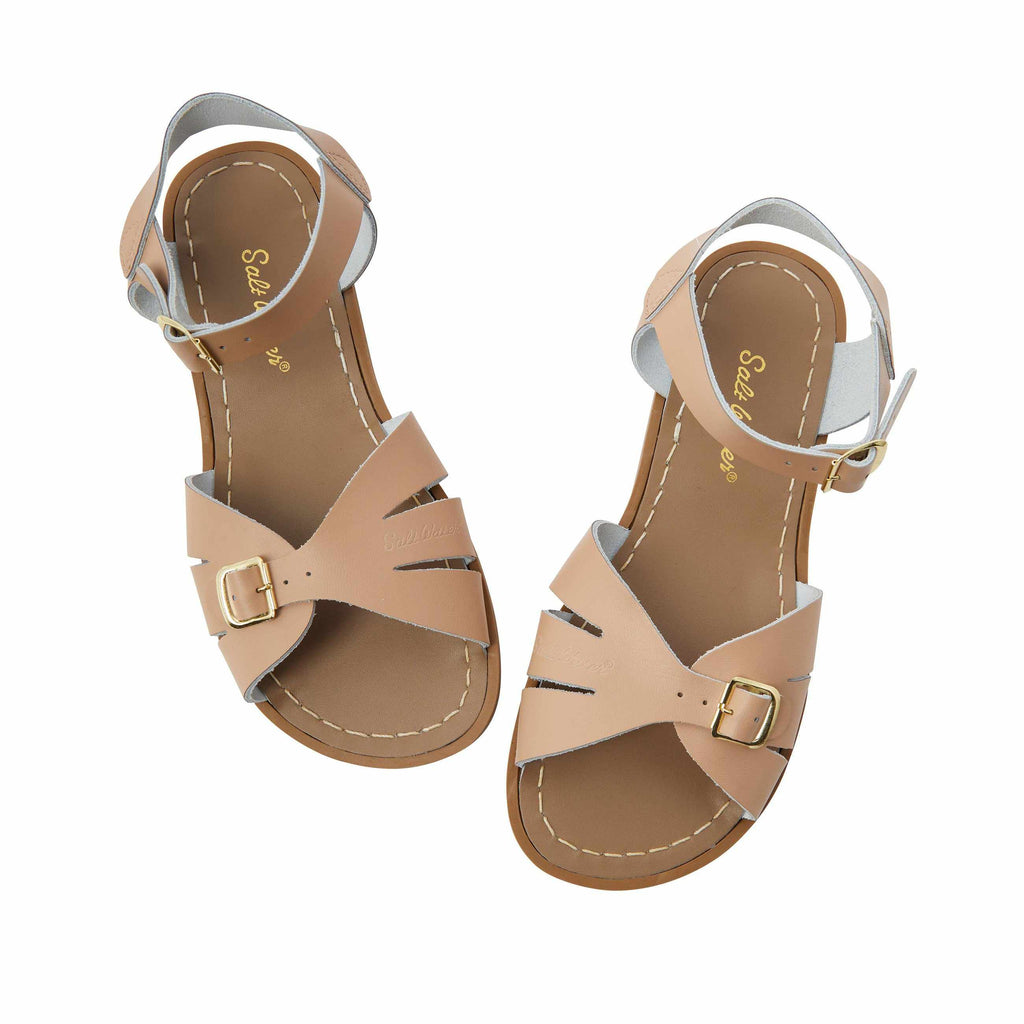 Saltwater Classic Sandals - Latte - Adult | Scout & Co