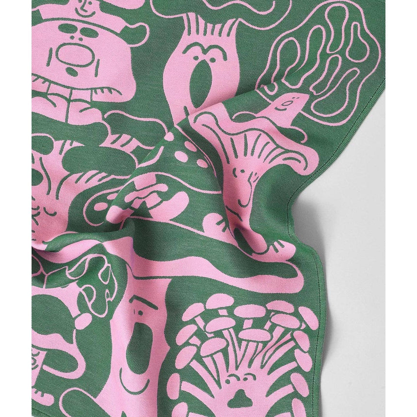 Wrap - Mushrooms tea towel | Scout & Co