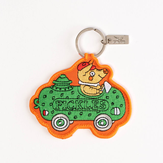 Magpie x Richard Scarry - Pickle Car key charm | Scout & Co