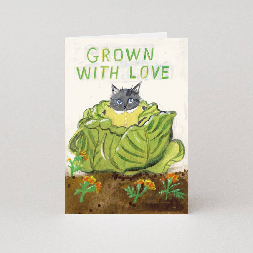 Studio Boketto - Cabbage New Baby card | Scout & Co