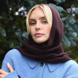 TBCo - Merino Wool Hood in Brown | Scout & Co