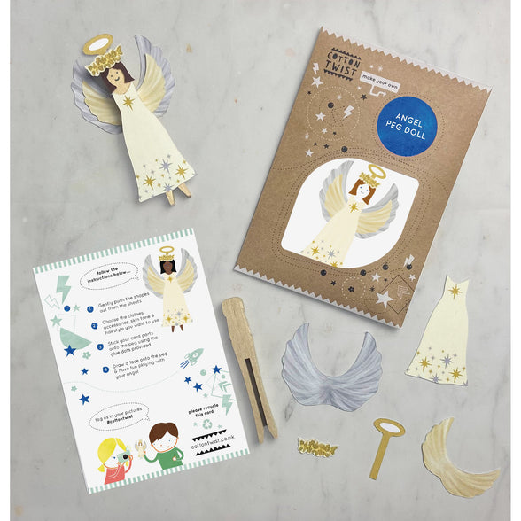 Cotton Twist - Make Your Own Angel Peg Doll | Scout & Co