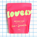 Lovely Skincare - Bath Salts - Birthday Cake | Scout & Co