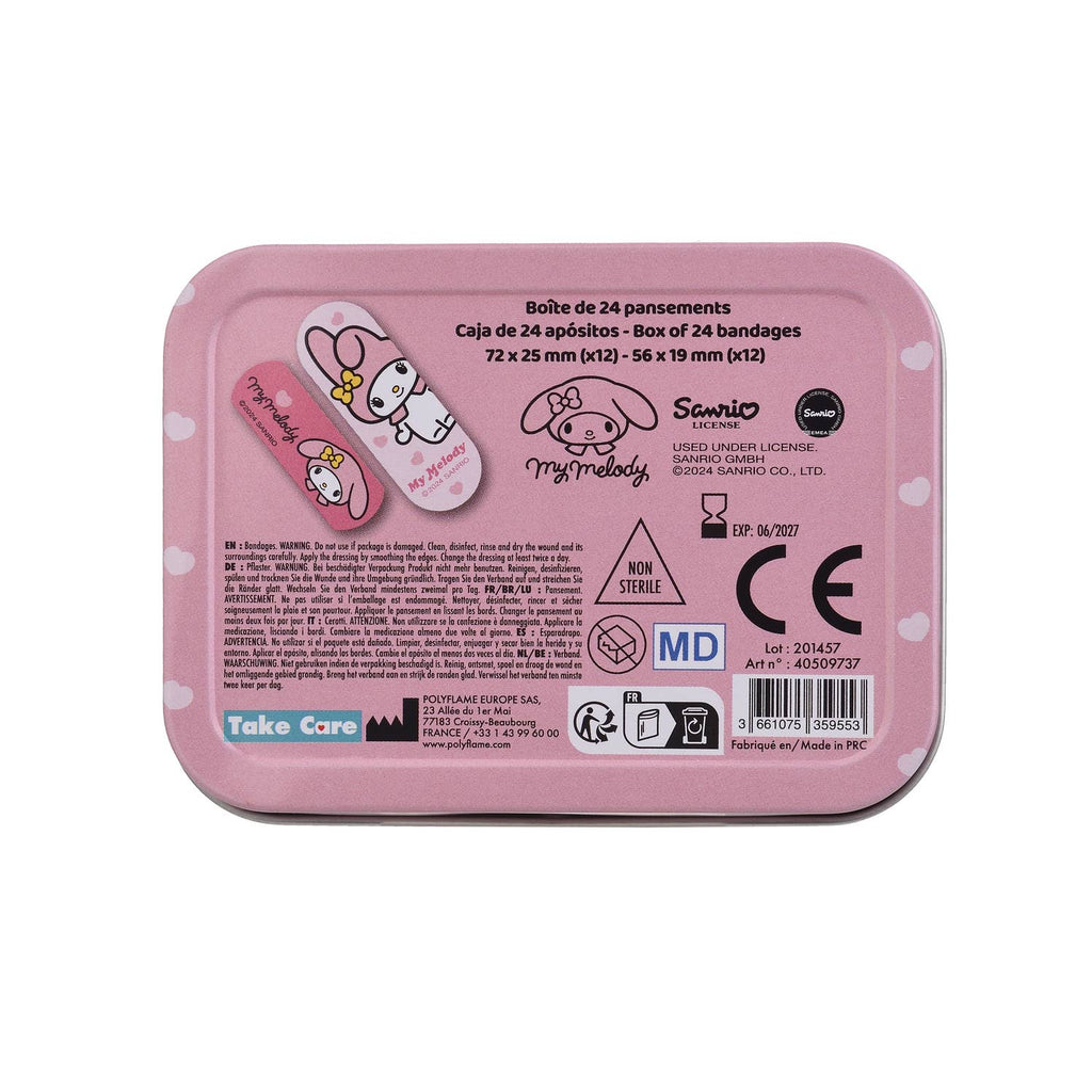 Take Care - My Melody tin of plasters | Scout & Co