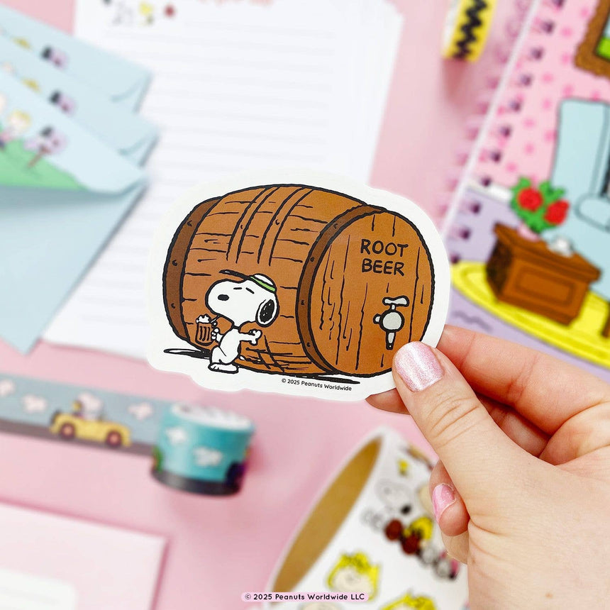 Pipsticks x Peanuts - Fizzy Root Beer Scratch 'n Sniff stickers (2 sheets) | Scout & Co