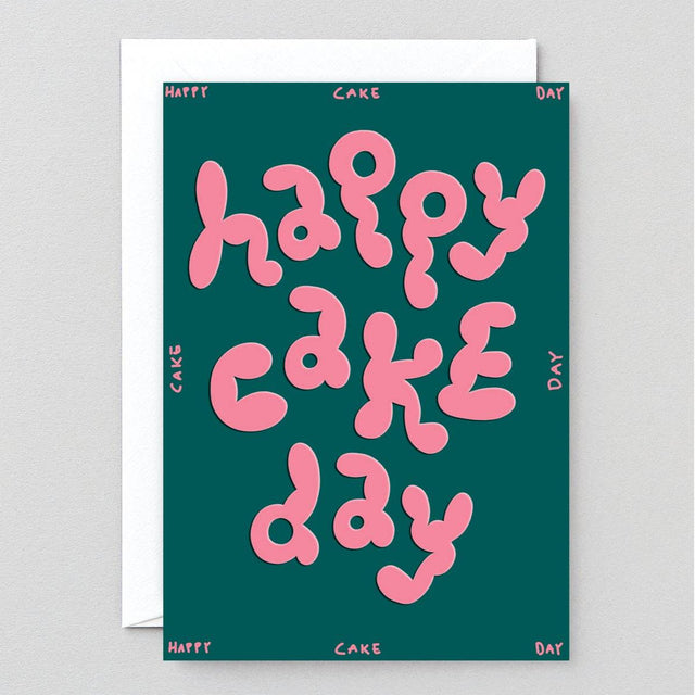Wrap - Happy Cake Day embossed card | Scout & Co
