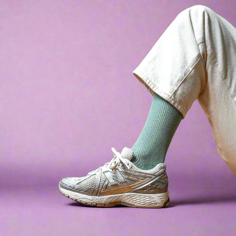 Klue - Glitter Lurex socks - Mint Green | Scout & Co