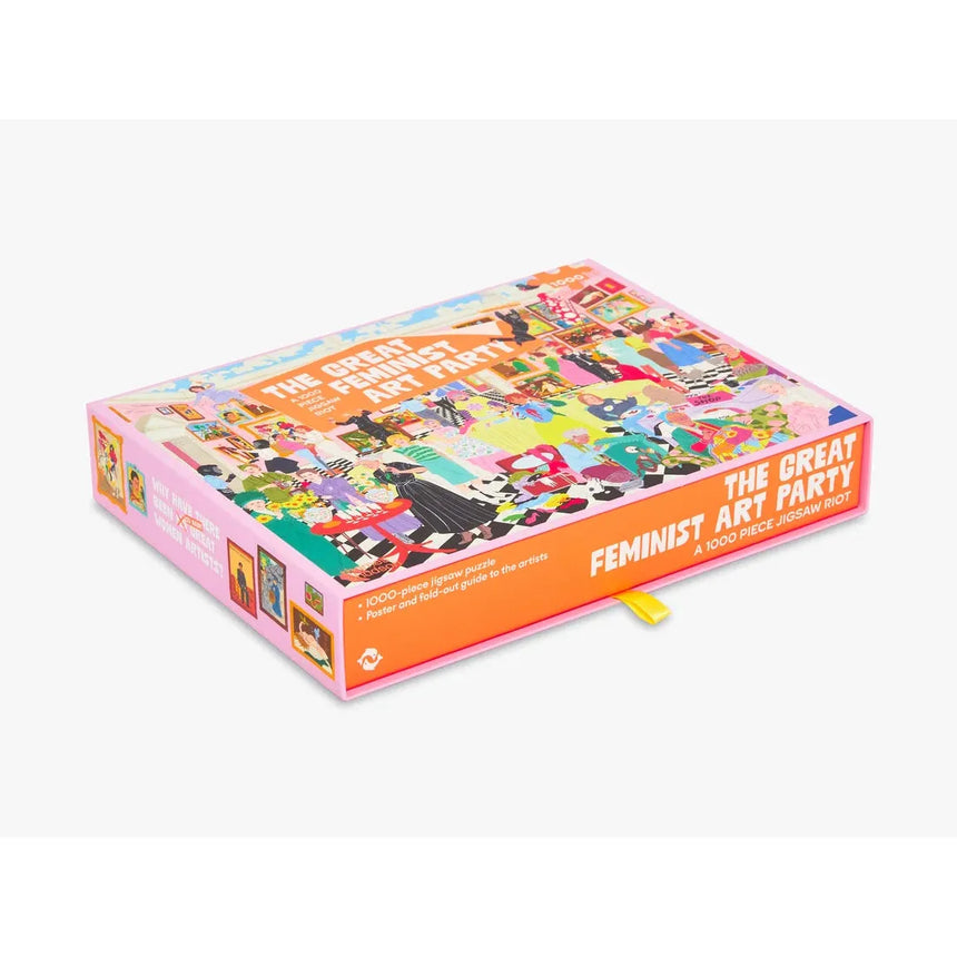 The Great Feminist Art Party: a 1000 piece jigsaw riot | Scout & Co