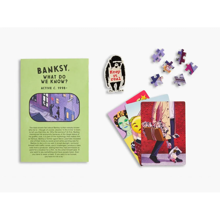 The Artist Box: Banksy - jigsaw, activities + more | Scout & Co
