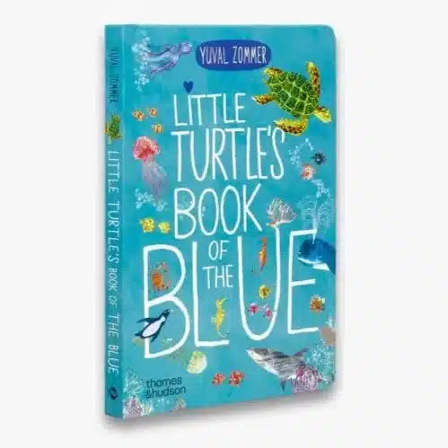 Little Turtle's Book Of The Blue board book - Yuval Zommer | Scout & Co