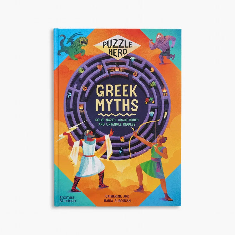 Greek Myths: Solve mazes, crack codes and untangle riddles - Cath Ard | Scout & Co