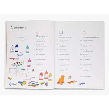 Mini Artists: 20 projects inspired by the great artists - Josephine Seblon | Scout & Co