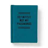 Definitely Not My Passwords Tiny Diary | Scout & Co