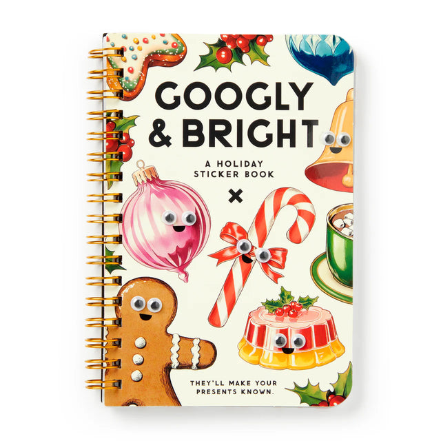 Googly & Bright: a Christmas sticker book | Scout & Co