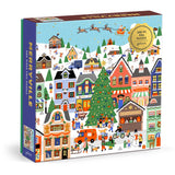 Galison - Merryville foil jigsaw puzzle - 500 pieces | Scout & Co