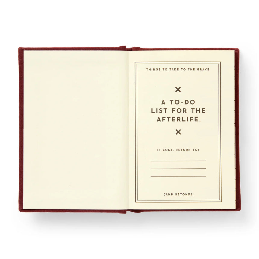 People I Plan To Haunt Tiny Diary | Scout & Co
