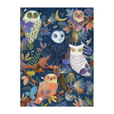 Galison - Owls At Dawn foil jigsaw puzzle - 1000 pieces | Scout & Co