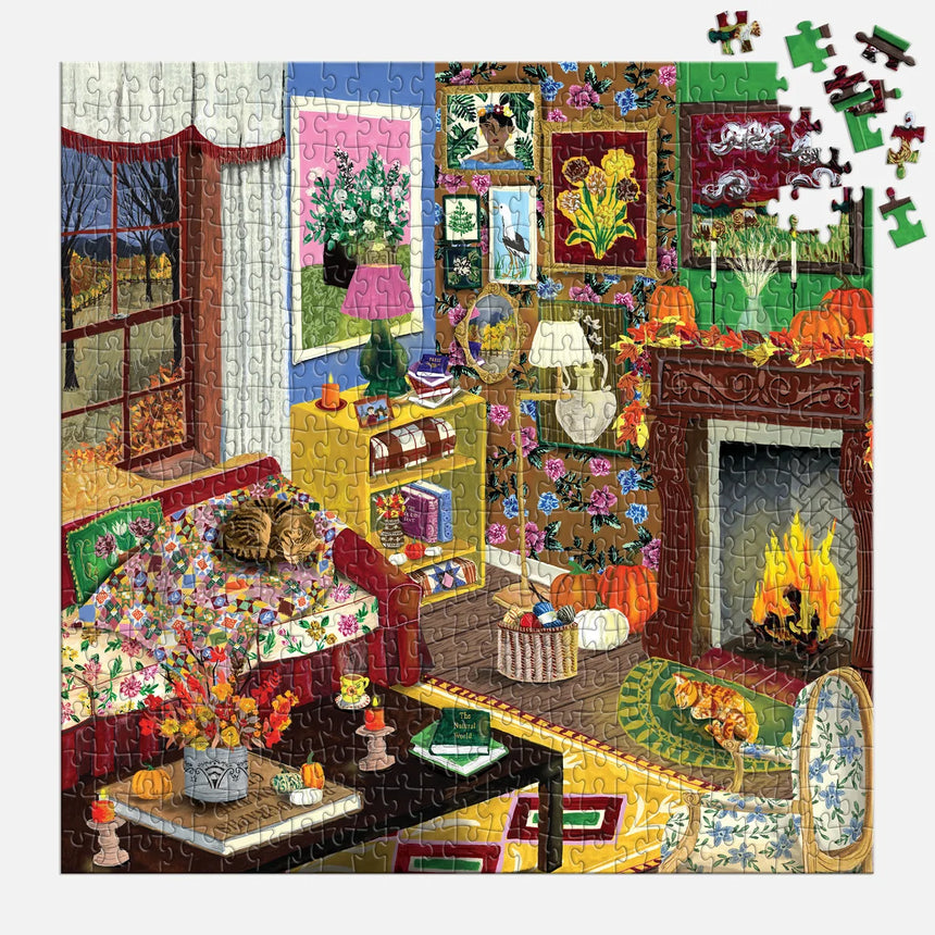 Galison - Fall Is In The Air jigsaw puzzle - 500 pieces | Scout & Co