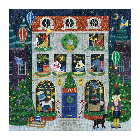 Galison - Twilight At The Toy Shop foil jigsaw puzzle - 500 pieces | Scout & Co