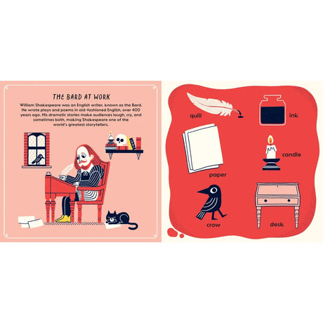 The First Works of Shakespeare board book - Adam Thompson | Scout & Co