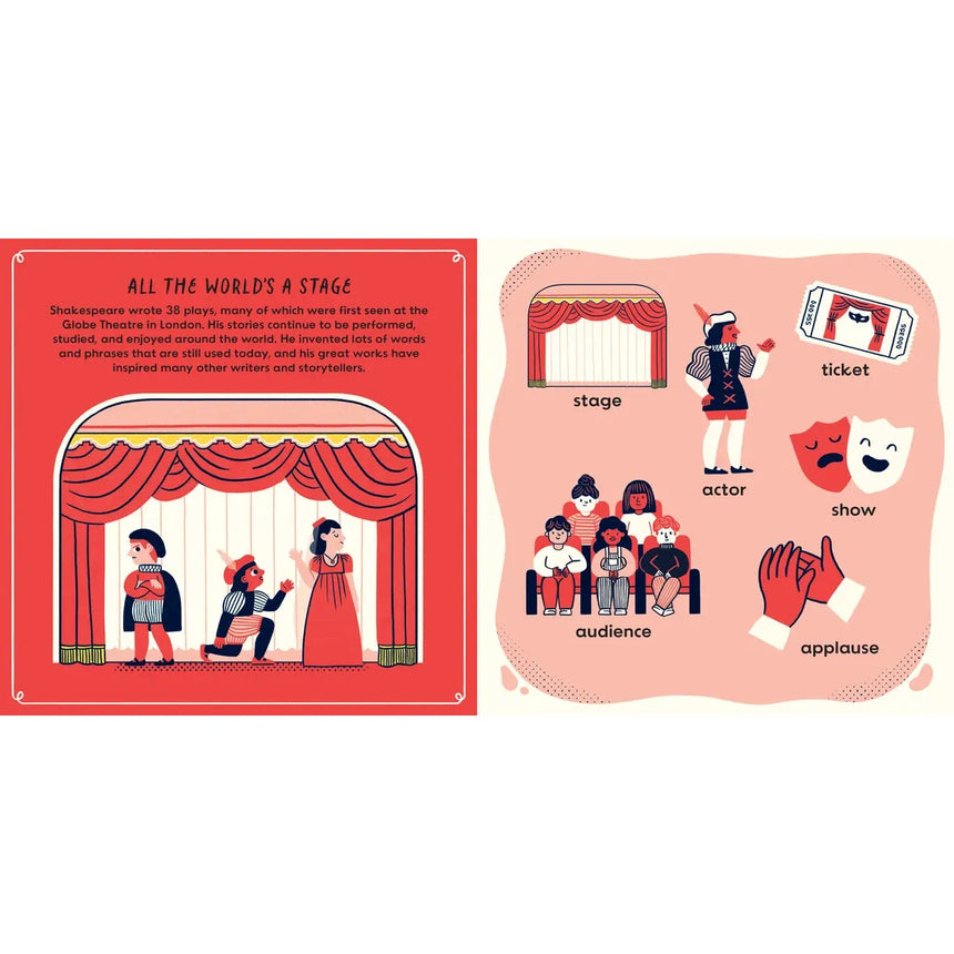 The First Works of Shakespeare board book - Adam Thompson | Scout & Co