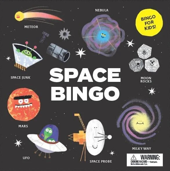 Space Bingo game - Rob Hodgson | Scout & Co