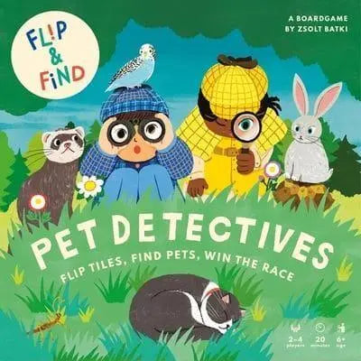 Flip and Find: Pet Detectives board game | Scout & Co