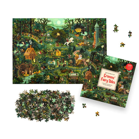 The World of Grimms' Fairy Tales 1000-piece jigsaw puzzle - Adam Simpson | Scout & Co