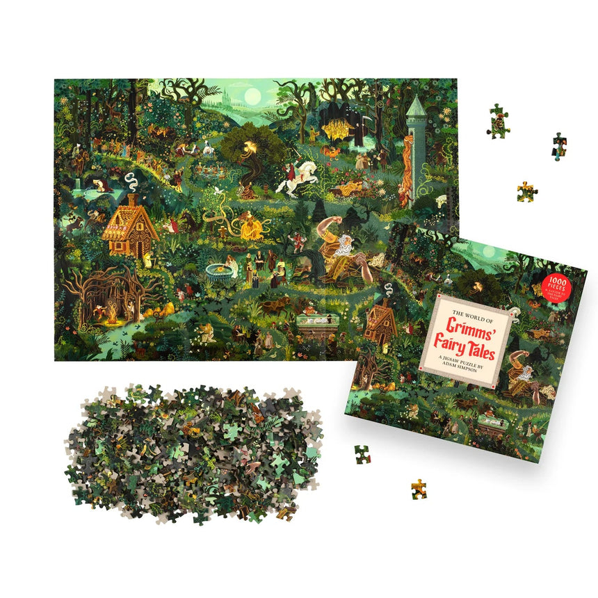The World of Grimms' Fairy Tales 1000-piece jigsaw puzzle - Adam Simpson