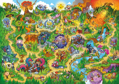 Jamie Smart - Hero Slam 200-piece jigsaw puzzle