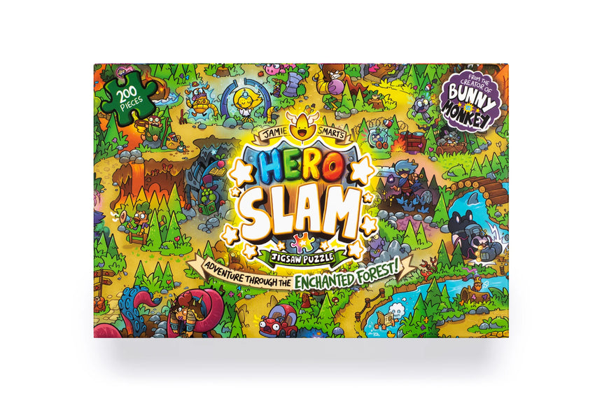 Jamie Smart - Hero Slam 200-piece jigsaw puzzle