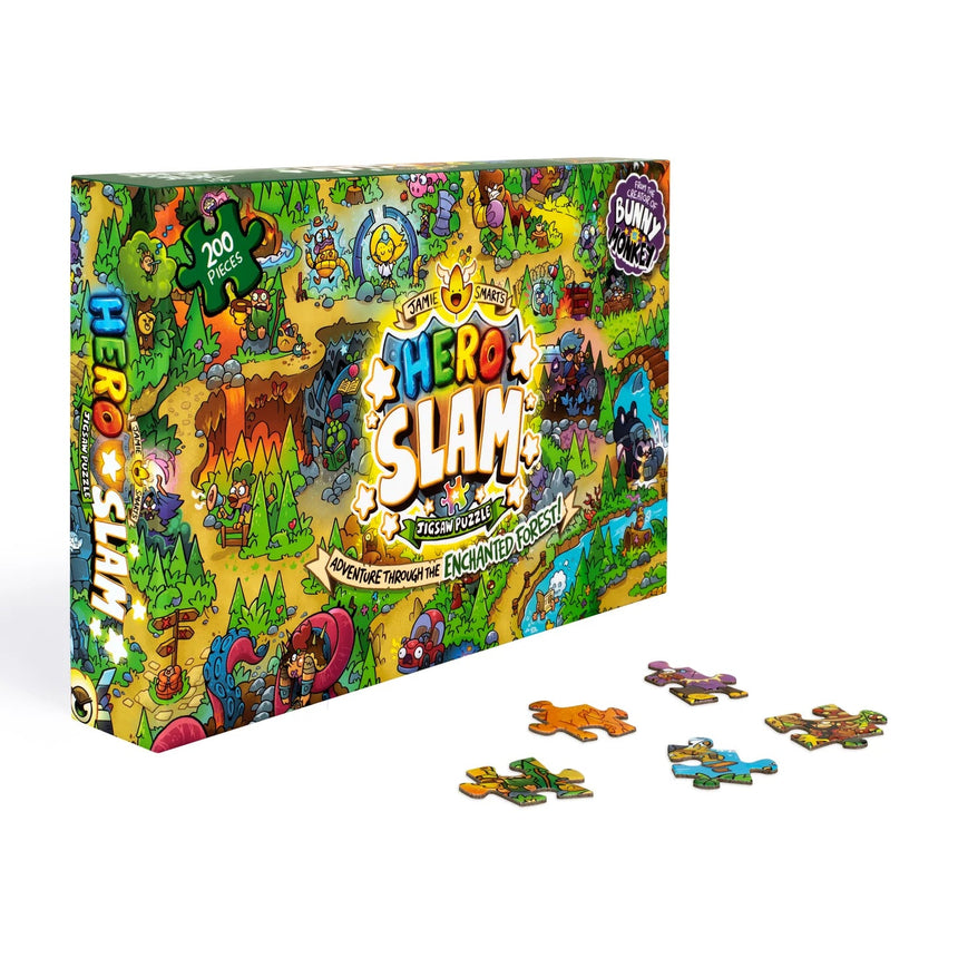 Jamie Smart - Hero Slam 200-piece jigsaw puzzle