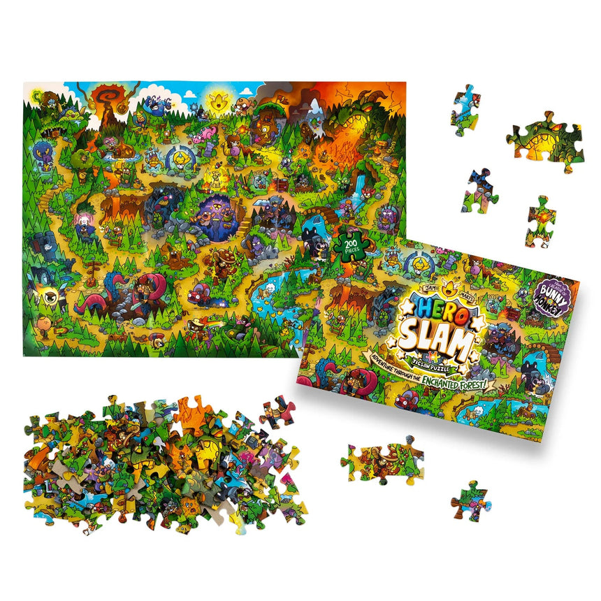 Jamie Smart - Hero Slam 200-piece jigsaw puzzle