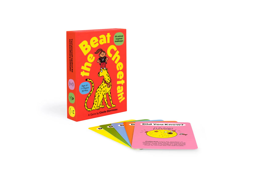 Beat The Cheetah! game - Animal inspired challenges
