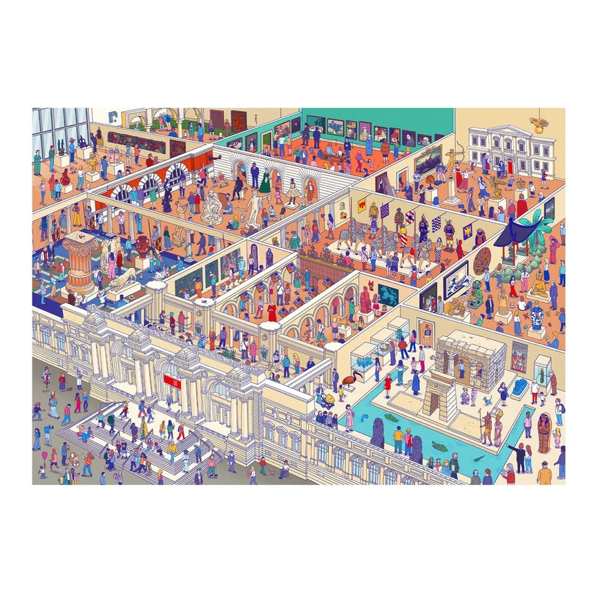 The World Of The Museum 1000-piece jigsaw puzzle