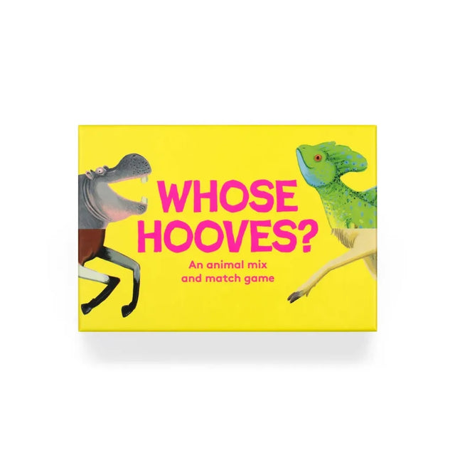 Whose Hooves? An animal mix-and-match game | Scout & Co