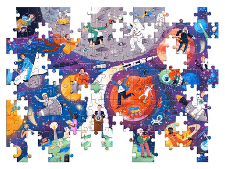 Reach For The Stars: history heroes space 200-piece jigsaw puzzle