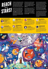 Reach For The Stars: history heroes space 200-piece jigsaw puzzle
