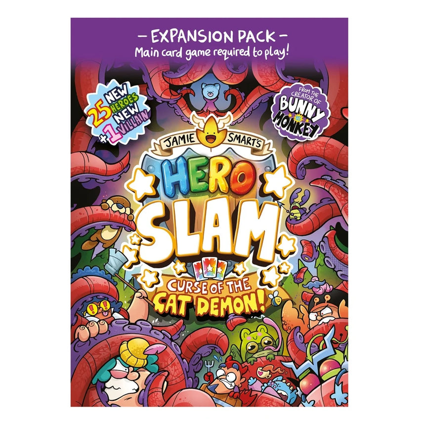 Jamie Smart - Hero Slam card game expansion pack: Curse of the Cat Demon
