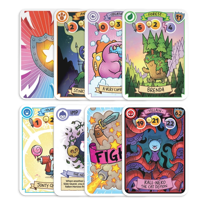 Jamie Smart - Hero Slam card game expansion pack: Curse of the Cat Demon