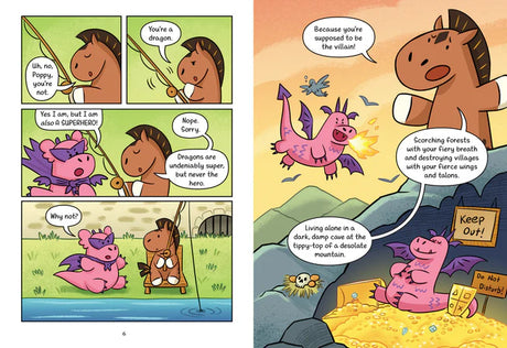 Once Upon A Tail: A Horse & Dragon graphic novel - Audrey Perrott