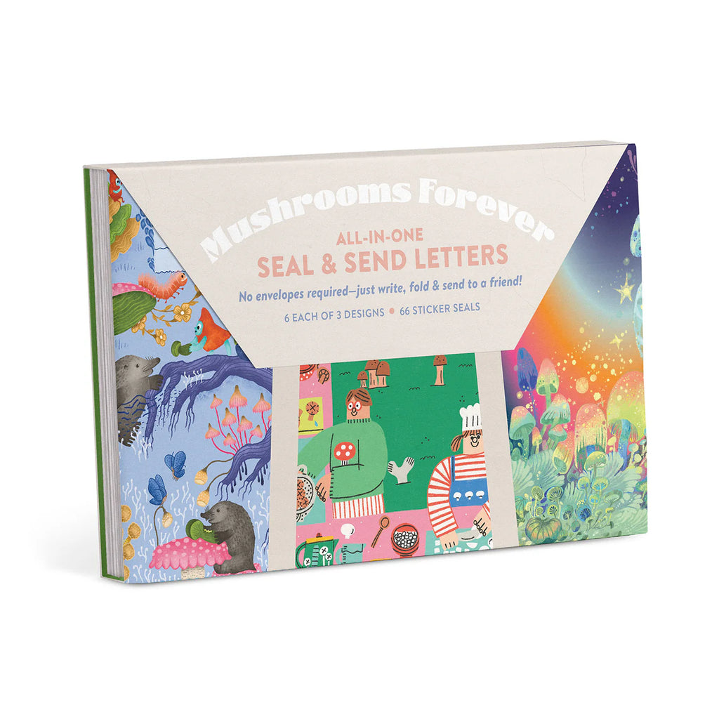 Em & Friends - Mushrooms Forever seal & send letters | Scout & Co