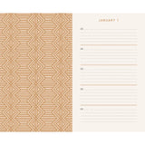 One Line A Day: Charcoal canvas 5-year memory book | Scout & Co