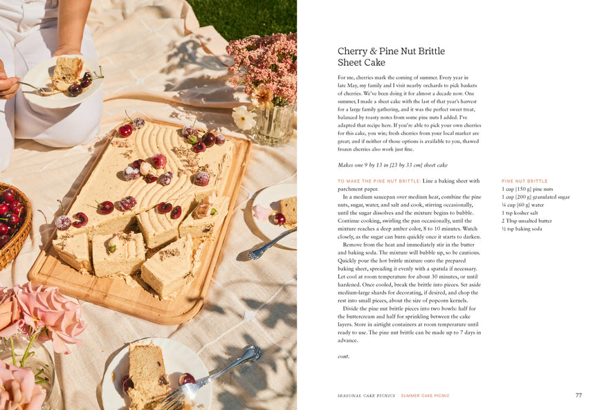 Cake Picnic: Recipes for the love of cake and friends - Elisa Sunga