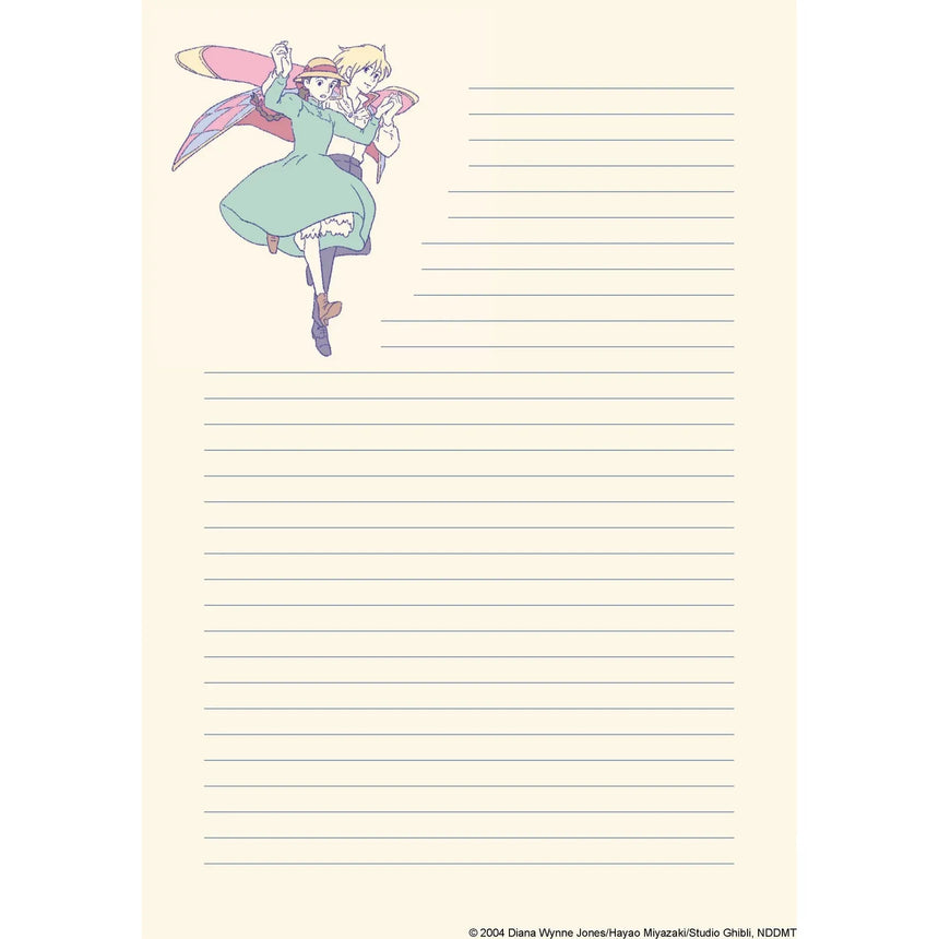 Studio Ghibli - Howl's Moving Castle stationery set | Scout & Co