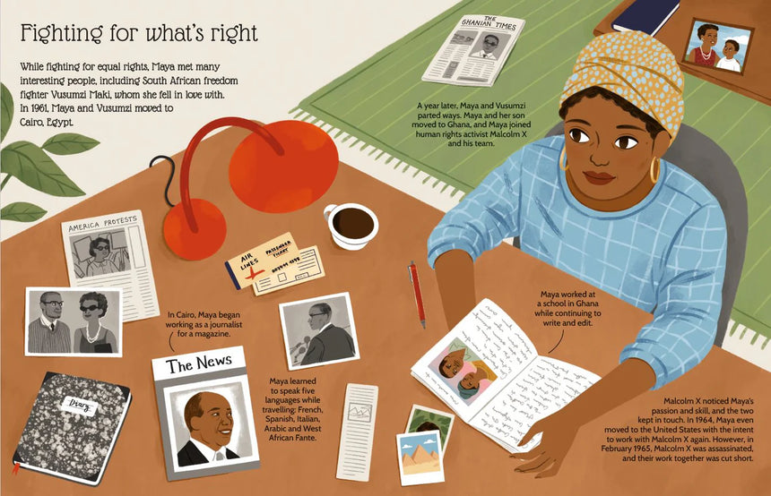 Sticker Life Stories: Maya Angelou - Evie Daye