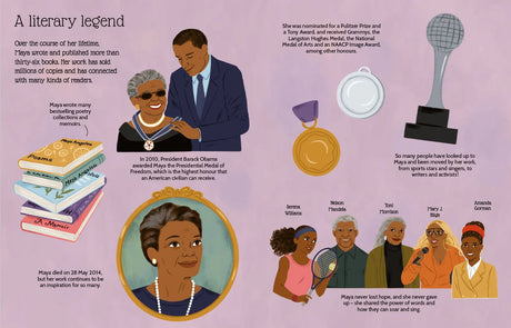 Sticker Life Stories: Maya Angelou - Evie Daye