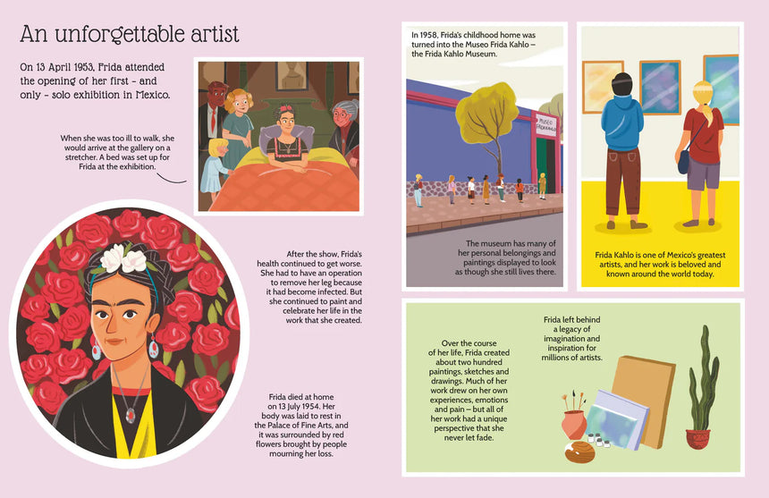 Sticker Life Stories: Frida Kahlo - Evie Daye